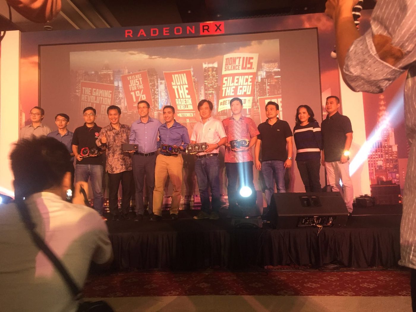 Radeon RX launch event